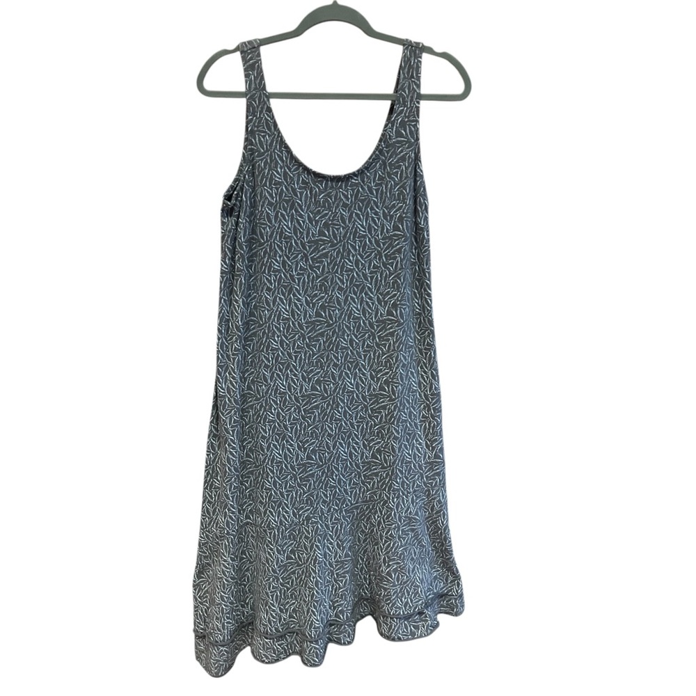 FRESH PRODUCE Asymmetrical Cotton Midi Tank Dress L
